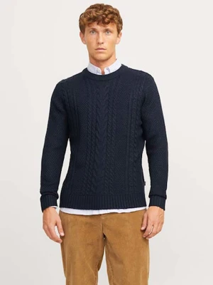 Jack & Jones Sweter w kolorze granatowym rozmiar: XXL