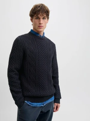 Jack & Jones Sweter w kolorze granatowym rozmiar: XXL