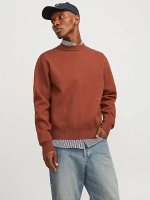 Jack & Jones Sweter w kolorze jasnobrązowym rozmiar: S