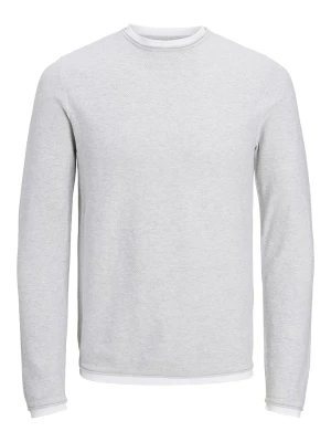 Jack & Jones Sweter w kolorze jasnoszarym rozmiar: XL