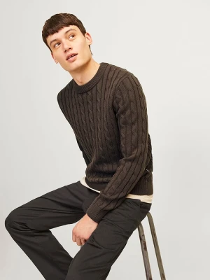 Jack & Jones Sweter w kolorze khaki rozmiar: XXL