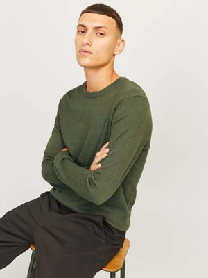 Jack & Jones Sweter w kolorze khaki rozmiar: L