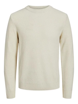 Jack & Jones Sweter w kolorze kremowym rozmiar: M