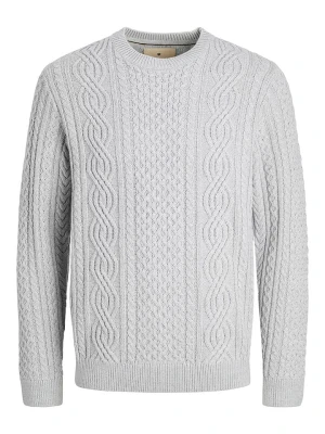 Jack & Jones Sweter w kolorze szarym rozmiar: S