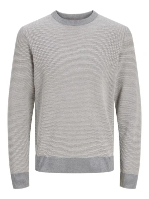 Jack & Jones Sweter w kolorze szarym rozmiar: L