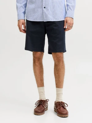 Jack & Jones Szorty chino "Stace" w kolorze granatowym rozmiar: L
