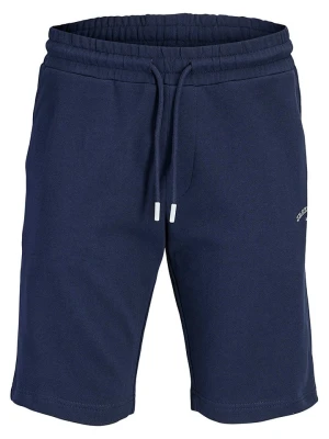 Jack & Jones Szorty dresowe "Gordon" w kolorze granatowym rozmiar: S