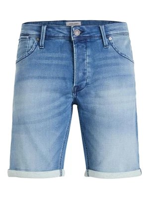 Jack & Jones Szorty dżinsowe "Rick 789" w kolorze błękitnym rozmiar: L