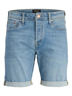 Jack & Jones Szorty dżinsowe "Rick" w kolorze błękitnym rozmiar: M