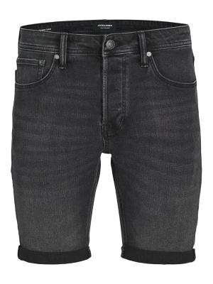Jack & Jones Szorty dżinsowe "Rick" w kolorze czarnym rozmiar: S