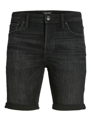 Jack & Jones Szorty dżinsowe "Rick" w kolorze czarnym rozmiar: S