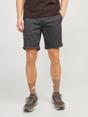 Jack & Jones Szorty "Fury" w kolorze antracytowym rozmiar: L
