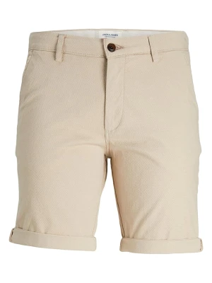 Jack & Jones Szorty "Fury" w kolorze beżowym rozmiar: XXL