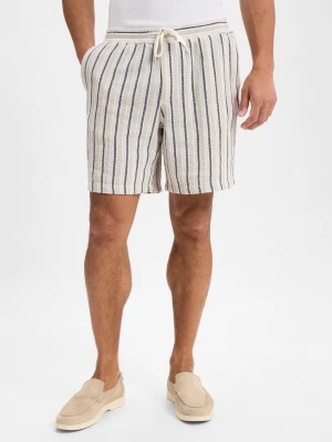 Jack & Jones Szorty - Jaiden Mężczyźni Bawełna beżowy|wielokolorowy,