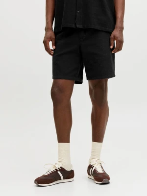 Jack & Jones Szorty "Jaiden" w kolorze czarnym rozmiar: S