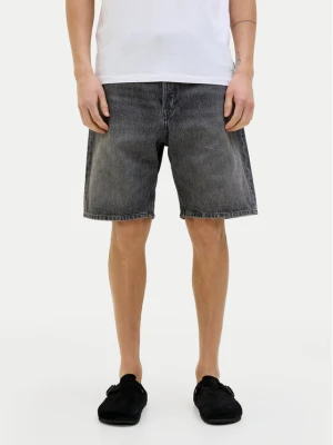 Jack & Jones Szorty jeansowe 12269533 Czarny Loose Fit