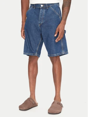 Jack&Jones Szorty jeansowe Alex 12273238 Granatowy Baggy Fit