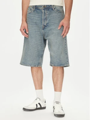 Jack&Jones Szorty jeansowe Iron 12272552 Niebieski Baggy Fit
