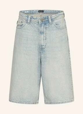Jack&Jones Szorty Jeansowe Jjiron Jjoriginal Extra Baggy Fit blau