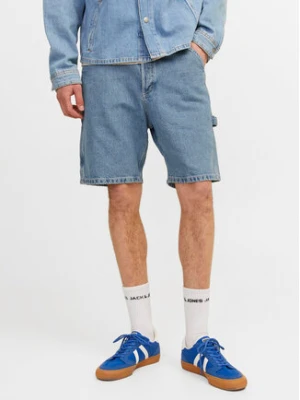 Jack&Jones Szorty jeansowe Jjitony 12252719 Niebieski Loose Fit