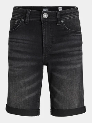Jack & Jones Szorty jeansowe Rick 12257394 Czarny Regular Fit