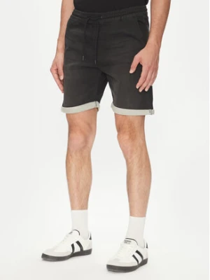 Jack & Jones Szorty jeansowe Rick 12269594 Czarny Regular Fit