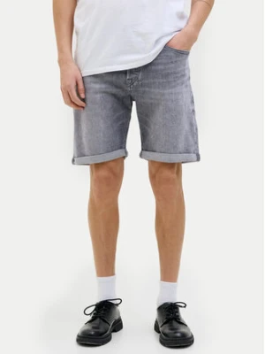 Jack&Jones Szorty jeansowe Rick 12269612 Szary Regular Fit