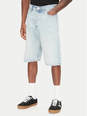 Jack & Jones Szorty jeansowe Ron 12272237 Niebieski Baggy Fit