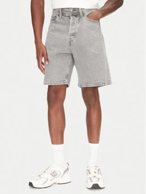 Jack&Jones Szorty jeansowe Tony 12269489 Szary Loose Fit
