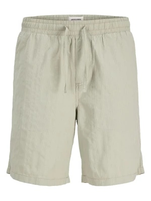 Jack & Jones Szorty "Jpstjaiden" w kolorze szarobrązowym rozmiar: S