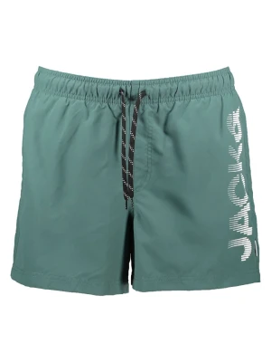 Jack & Jones Szorty kąpielowe "Haruba" w kolorze zielonym rozmiar: XL