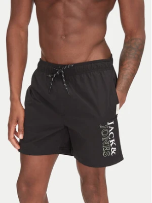 Jack&Jones Szorty kąpielowe Maui 12272799 Czarny Regular Fit