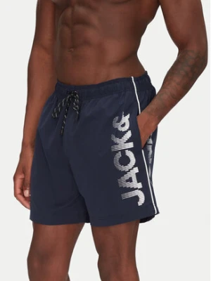 Jack&Jones Szorty kąpielowe Maui 12275129 Granatowy Regular Fit