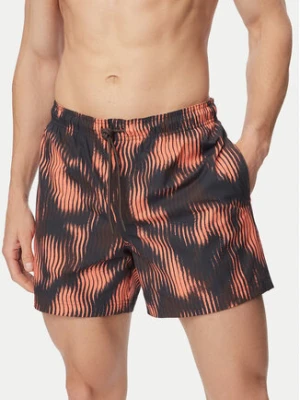 Jack & Jones Szorty kąpielowe Maui Shell 12291808 Bordowy Regular Fit