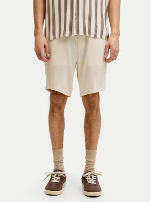 Jack & Jones Szorty materiałowe Ace Mykonos 12269376 Beżowy Regular Fit