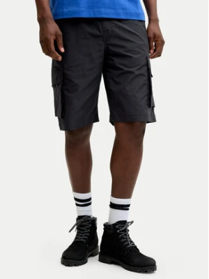 Jack & Jones Szorty materiałowe Cole Ivan 12288611 Czarny Regular Fit