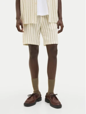 Jack&Jones Szorty materiałowe Jaiden 12274413 Beżowy Relaxed Fit