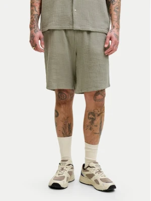 Jack & Jones Szorty materiałowe Jaiden 12274758 Khaki Relaxed Fit