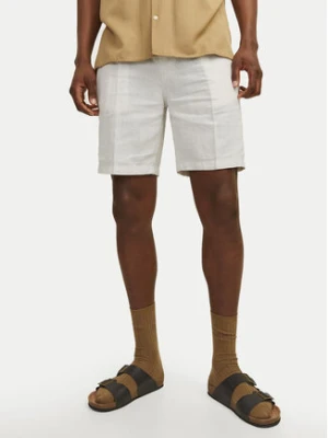 Jack & Jones Szorty materiałowe Jpstace 12252992 Biały Tapered Fit