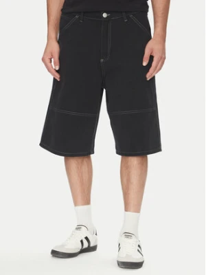 Jack&Jones Szorty materiałowe Owen 12278222 Czarny Baggy Fit
