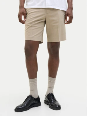 Jack&Jones Szorty materiałowe Stace 12271357 Beżowy Relaxed Fit