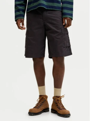 Jack & Jones Szorty materiałowe Stcole 12292263 Czarny Regular Fit