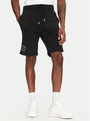 Jack&Jones Szorty sportowe Gordon 12268446 Czarny Regular Fit