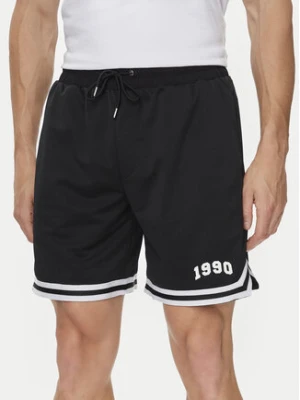 Jack & Jones Szorty sportowe Jpstbill 12255529 Czarny Wide Leg