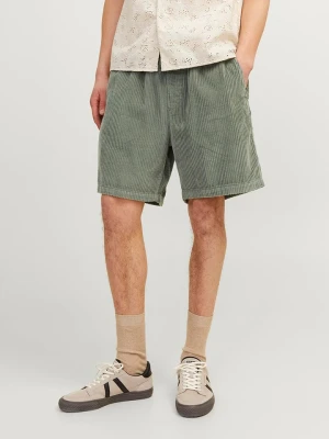 Jack & Jones Szorty sztruksowe "Jumbo" w kolorze khaki rozmiar: XL