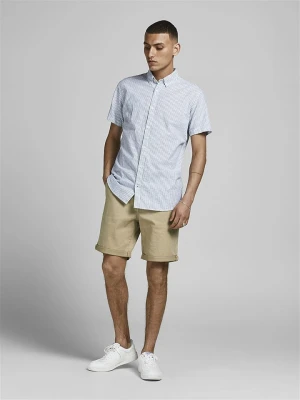 Jack & Jones Szorty w kolorze beżowym rozmiar: XL