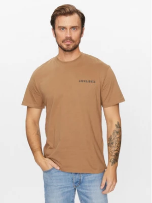 Jack&Jones T-Shirt 12235135 Beżowy Relaxed Fit