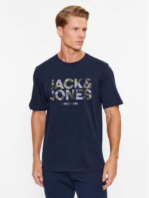 Jack&Jones T-Shirt 12235189 Granatowy Regular Fit