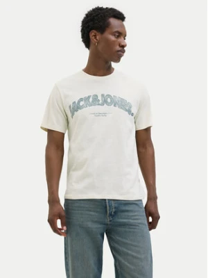 Jack&Jones T-Shirt Almeria 12276962 Beżowy Regular Fit