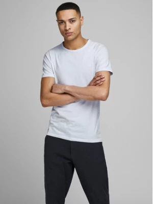 Jack&Jones T-Shirt Basic 12058529 Biały Stretch Fit